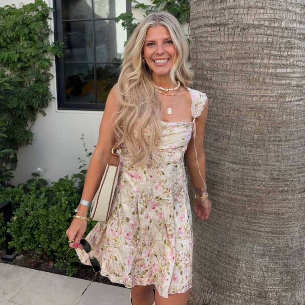 For Love & Lemons Holly Mini Dress x Revolve